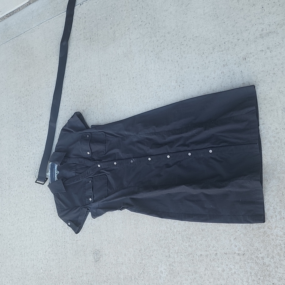 Express design studio Black button down dress
